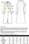 Jacket with Detachable Fur Collar and Sleeves, Long Coat Brown 3088 - 8