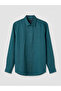 Trendlucky Regular Fit 100% Linen Men's Shirt with Difference in Color - 5