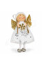 New Year's Snow Angel Gold Snowflake 13 cm - 2
