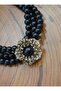Special Design Choker Necklace - Black - - 2