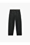 Comfortable Fit Cotton Super Baggy Jean Pants with Pockets - 2
