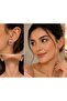 Women's Pink Pearl Square Earrings - 2