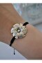 Daisy bracelet - silver color - - 2