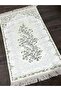 Luxurious Twisted Fringed Tapestry Woven Dowry Gift Prayer Rug