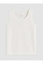 Peak New Season Ecru Crew Neck Boys' Undershirt 5-Pack - 4