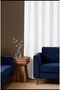 White Sunshade Curtain - Shiny Satin Texture, Blocks Sunlight, Stain-Resistant Background Curtain and Sunshade Fabric - 3