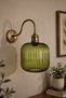 Mopa Green Glass Single Sconce S Body Retro Pendant Lamp Restaurant Living Room Lighting - 2