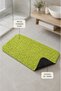 Non-Slip Gel Based Washable Plush Soft Textured Decorative Single Bath Mat 60X100 cm - 3