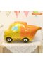 Business Machines Construction Balloon Set 2 Years Old - 14 Piece Large Size Birthday Set Scoop Dozer Truck Foil Balloon and Black Number Concept Party Decoration Set - 5