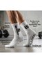 Anti-Slip Football Basketball Tennis Men's Sports Socks, White, Non-Slip Sock Soles, Seamless and Perfumed - 5