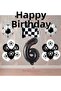 Rönesans Black-White Football Fan-Themed Birthday Party Set Age-6