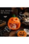 Halloween Orange Candle Pumpkin - 3