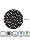 Black Heat Resistant Washable Silicone Oven and Airfryer Round Model Baking Mat 20 cm Bx40 - 4