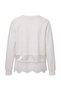 Ecru Soft Touch Lace Detailed Raglan Sleeve Relaxed Fit Knitted Sweatshirt Twoaw27Sw00054 - 4