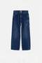 Dark Blue Boy's Denim Trousers Tkdaw27Je00018