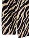 Black Zebra Pattern Soft Buttoned Knitted Pajamas Set Thmaw27Pt00227 - 3