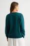Zümrüt Yeşili Örme Sweatshirt TWOAW26SW00200 - 4