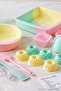 Silicone Cake Set with Bag 16 Pieces Tdraw27Fk00001 - 2