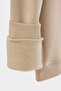 Stone Oversize/Wide Cut Cotton Basic Thick Sweatshirt with Fleece Inside Tmnaw25Sw00011 - 5