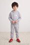 Gray Plain Knitted Bottom - Top Set Tkdaw27Au00022 - 2