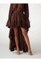 Marciano flounced long skirt