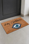 Well-Let's Not Come to Eye Evil Eye Bead Welcome Door Mat 45x70cm - 2