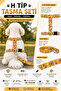 Printed Adjustable H-Type Chest Harness and Travel Strap Set