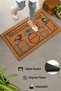 Welcome to Our Nest Birds Themed Welcome Home Office Workplace Door Mat 45X70Cm - 3