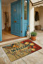 Christmas Themed Welcome Doormat with Candy Cane Design 45X70Cm