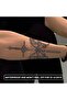 Long-lasting Waterproof Tattoo Stickers, Simulated Non-reflective Temporary Tattoos, Butterfly Sword