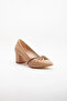 Selis High Heeled Shoes Tan - 3