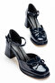 Velora Heeled Patent Leather Shoes - 5