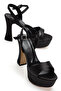 Retro Flat Band Platform Heeled Shoes - 5