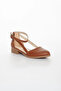 Rayna Low Heel Skin Shoes Tan - 5