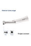 1 piece Dental Slow Speed Handpiece Push Button 1:1 Ratio Contra Angle With Ball Bearing Polishing D - 8