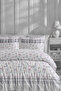 Elastic Sheet Duvet Cover Set Double Size Chitir White - 2