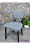 Elma Chair Cover Chaır Cover Brick Pattern Quality Fabric 1 Quality Woven Rubber Is Used Gray - 2