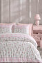 Elastic Sheet Duvet Cover Set Double Chitir Pink - 2