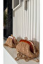 Handmade Premium Acrylic Hand-Crafted Shoulder Bag Clutch (30X19Cm)Brown - 5