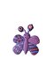 Children's Room Furniture Handle Cupboard Button Purple Butterfly No:31 - 3