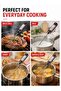 Digital Cooking Thermometer 25cm | Instant Read LCD Food Probe | Hold Function Kitchen Thermometer | BBQ Grill Candy Milk Water Thermometer - 4