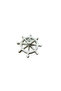 5 Pieces Children's Room Furniture Handle Button Sailor's Helm Blue - 3