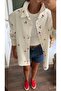 Cherry Embroidered Denim Jacket - 2