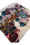 Beige Floral Pattern Tivil Silk Scarf 7660438 - 931 - 2