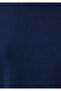 Navy Blue Basic Interlock T-Shirt Loose Fit / Comfortable Loose Cut 1613820-70487 - 7