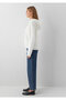 Hooded Ecru Basic Sweatshirt 1S10570-83043 - 4