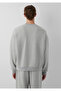 M0S10677 Jeans Printed Men's Sweatshirt Gray - 6