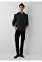 (Tencel Tm) Lyocell Anthracite Shirt Regular Fit / Normal Cut 0212068-70087 - 2