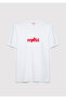 Printed White T-Shirt - 4