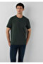 Stretch Green Basic T-Shirt Regular Fit / Normal Cut 0610252-71602